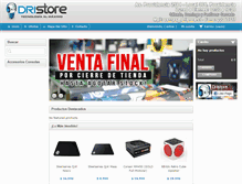 Tablet Screenshot of dristore.cl